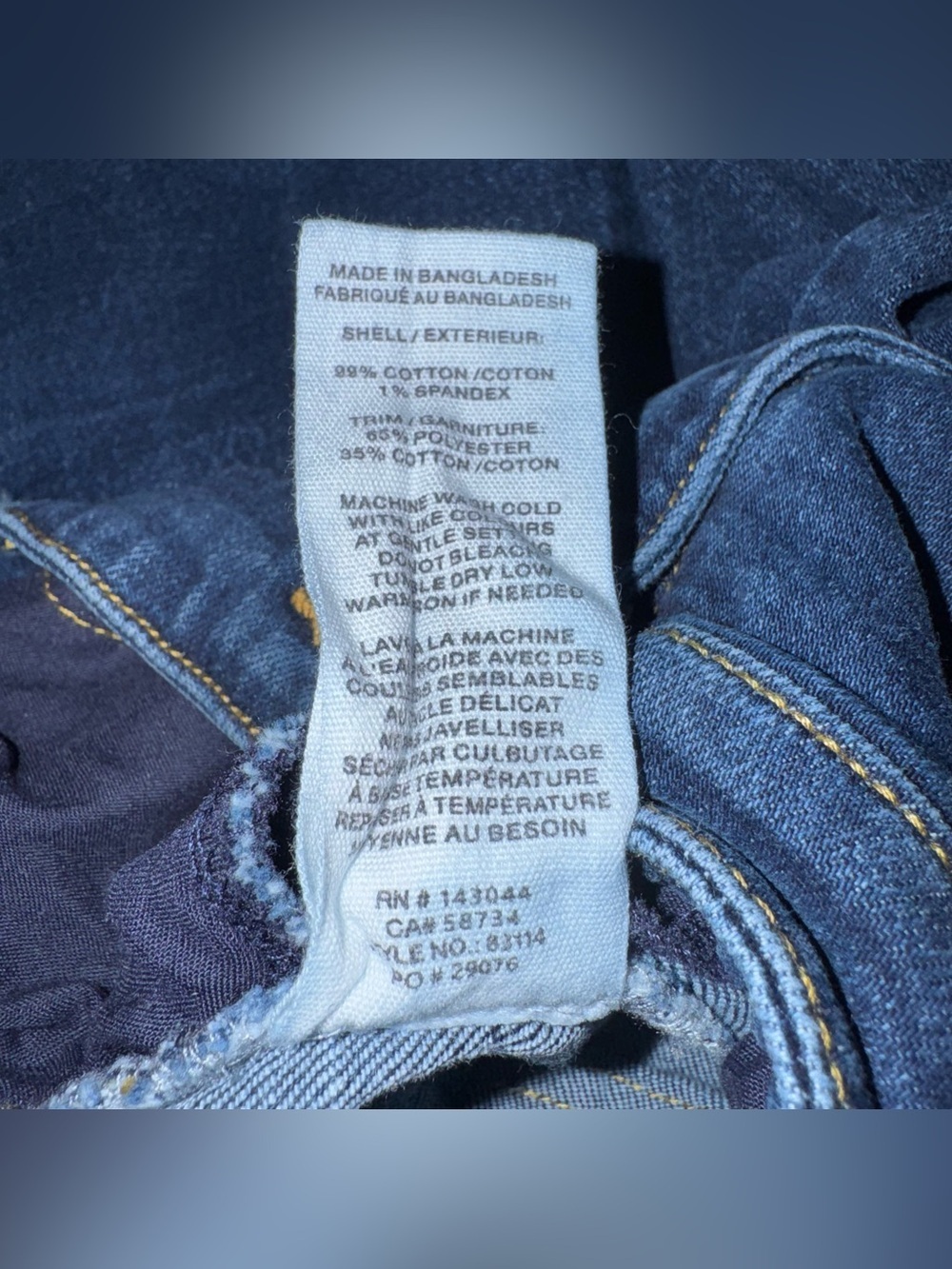 ANTHROPOLOGIE x Avec Les Filles High Rise Ankle Crop Flare Jeans Medium Wash 26 - Picture 8 of 9